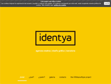 Tablet Screenshot of identya.com